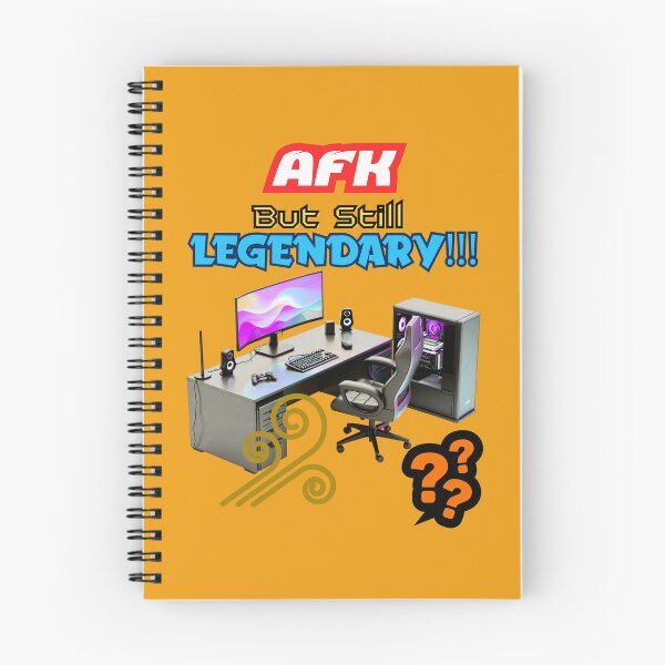 Item preview, AFK but still Legendary!!! designed and sold by RonPaulHappyGamer.