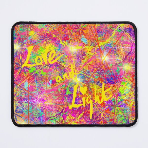 Item preview, Love and Light Psychedelic Retro Floral Design designed and sold by Vividality.