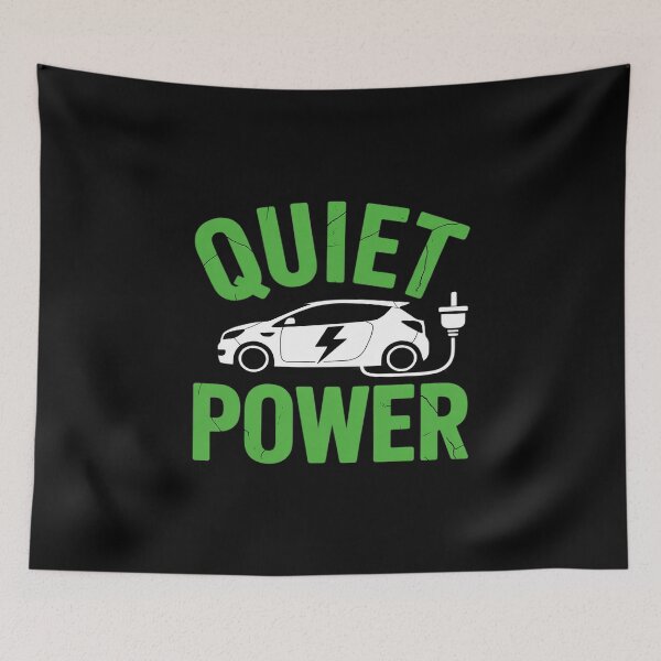 Item preview, Hybrid Car QUIET POWER Funny E-Cars designed and sold by PeteHomenick.