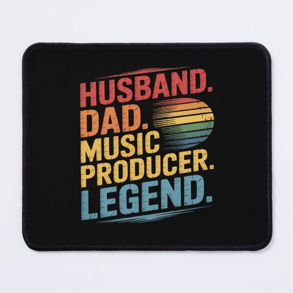 Item preview, Husband Dad Music Producer Legend Beat Maker Producer designed and sold by PeteHomenick.