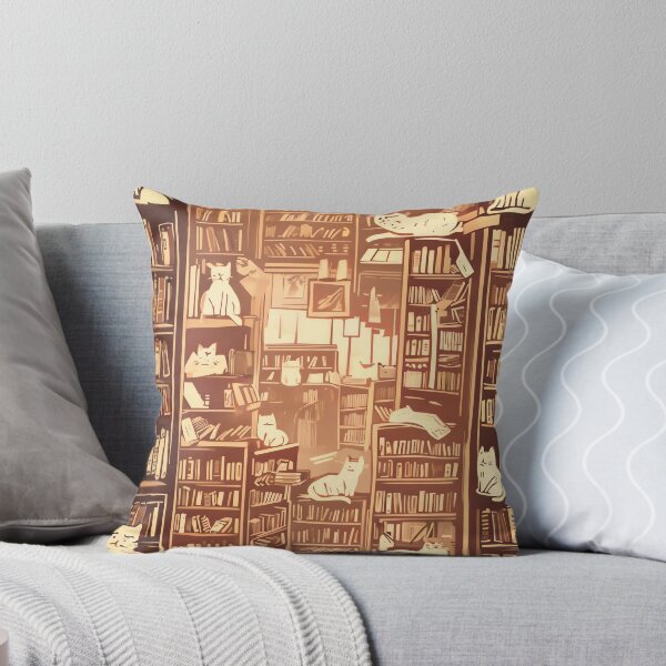 Item preview, Bookstore Cats & Cozy Nooks designed and sold by ONYX Pixee.