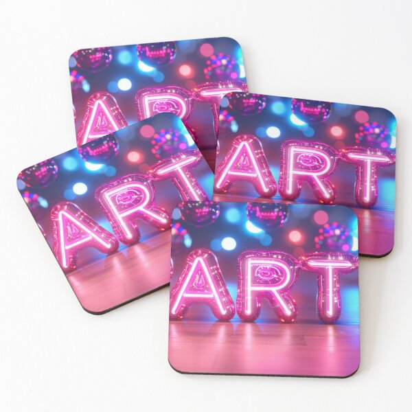 Item preview, Vibrant purple neon PARTY sign in retro 90s style glowing maximalist background AI Generated content designed and sold by dvoevnore.