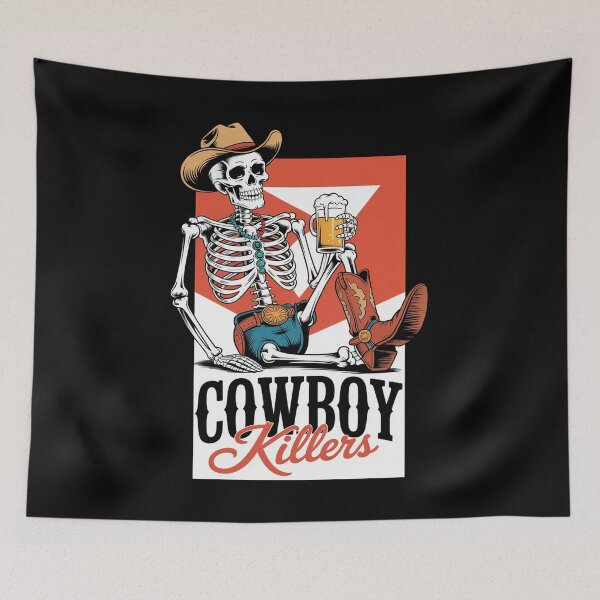 Item preview, Cowboy Western Skeleton  designed and sold by SlogariArt.