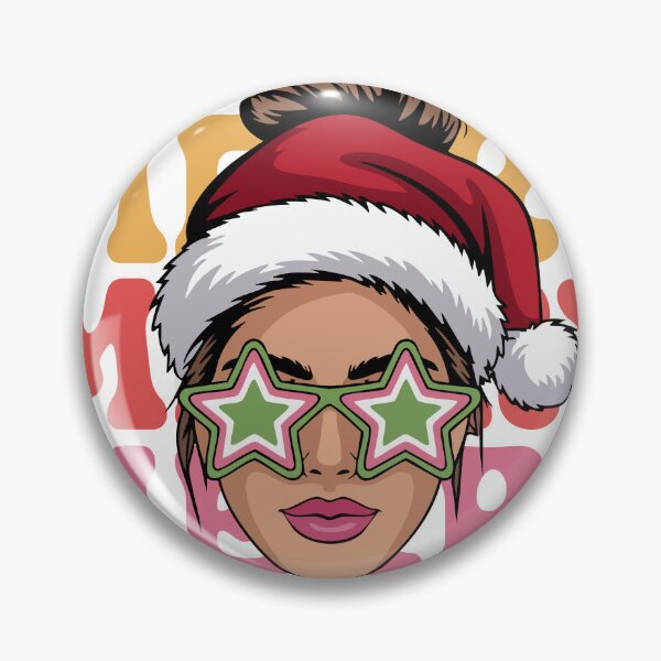 Item preview, Merry christmas messy bun Christmas designed and sold by teesvect.