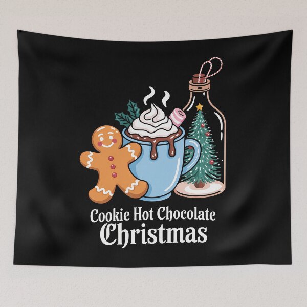 Item preview, Cookie Hot Chocolate Christmas X-mas Gingerbread designed and sold by tearbytea.