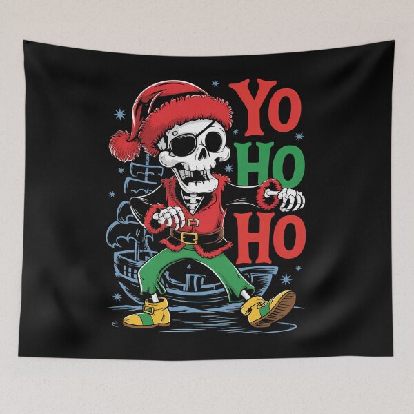 Item preview, Dabbing Christmas Pirate designed and sold by tearbytea.
