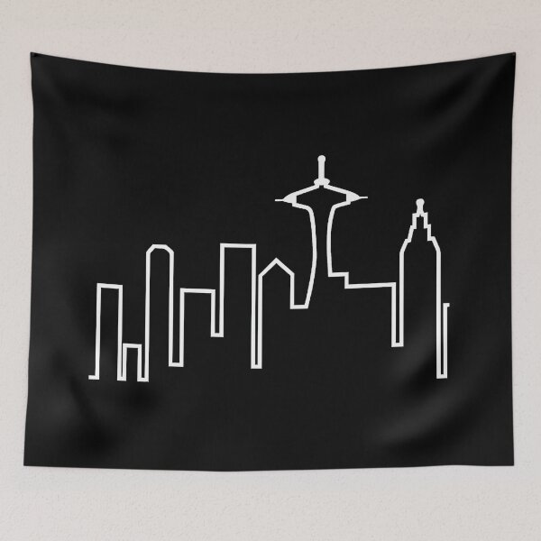 Item preview, Frasier Seattle Skyline  designed and sold by StevenLucchi.