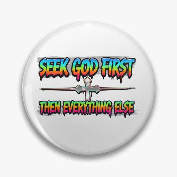 Item preview, Seek God First designed and sold by For The Love Of Jesus.