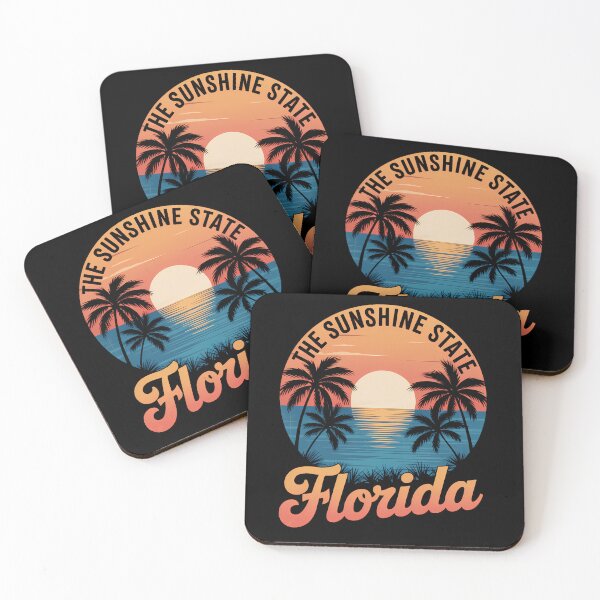 Item preview, Florida Sunset - Throwback - Classic designed and sold by VENOM0RIOT.