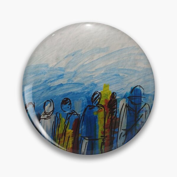 Item preview, Colourful crowd designed and sold by Studio Reimagined Arts.