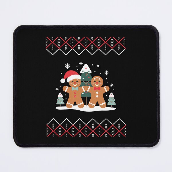 Item preview, Gingerbread Christmas Xmas Cute Lovers designed and sold by tearbytea.