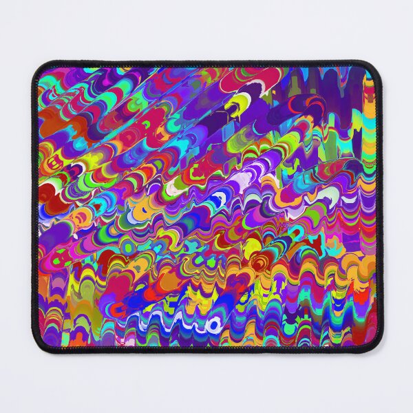 Item preview, Vibrant Chaos – Psychedelic Color Burst Abstract Art designed and sold by Abwer.