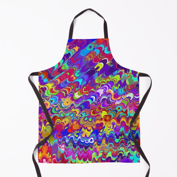 Item preview, Vibrant Chaos – Psychedelic Color Burst Abstract Art designed and sold by Abwer.
