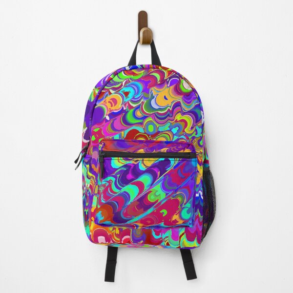 Item preview, Vibrant Chaos – Psychedelic Color Burst Abstract Art designed and sold by Abwer.