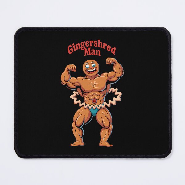 Item preview, Gingershred funny Gingerbread Xmas Gym designed and sold by tearbytea.