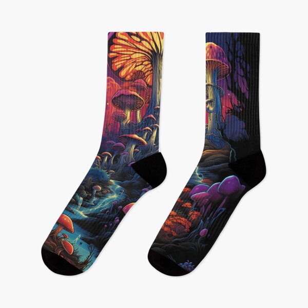 Item preview, Cosmic Cases Trippy Psychedelic Mushroom Dreamscape designed and sold by WHITE FLAME PRINTS.