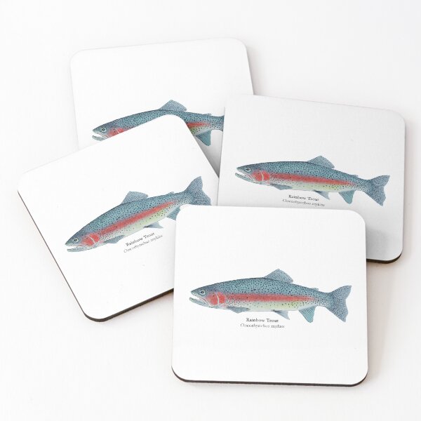 Item preview, Rainbow Trout Painting designed and sold by Stephen Emms.