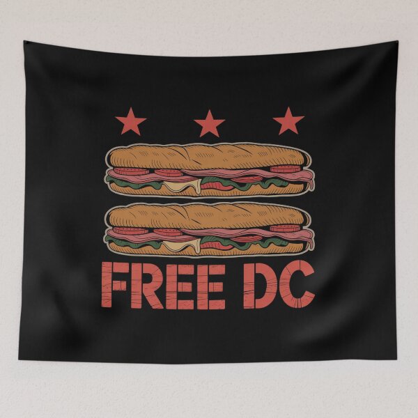 Item preview, Free Dc Sandwich Dc Sandwich Guy designed and sold by SlogariArt.