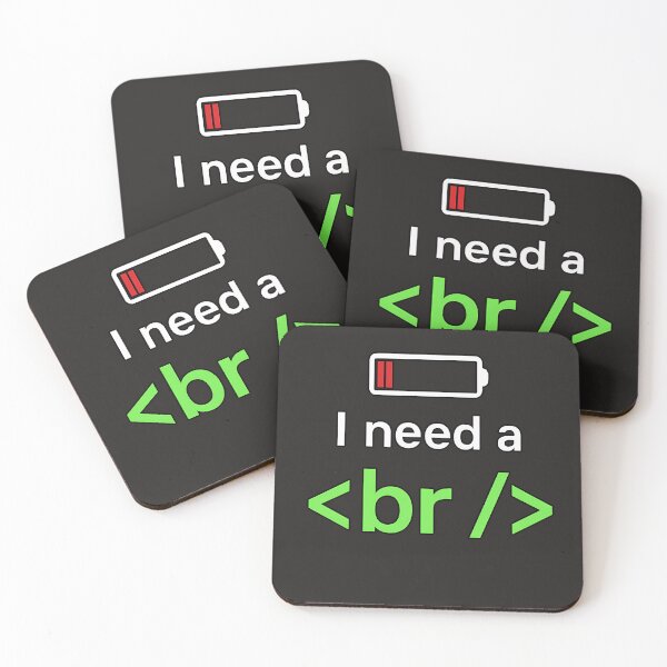 Item preview, I Need a <br /> — Low Battery Programmer Tee designed and sold by Glam-Spot.