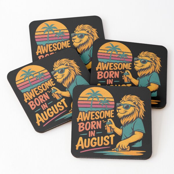 Item preview, Awesome Born in August — Leo Graffiti Design designed and sold by Vlavio.