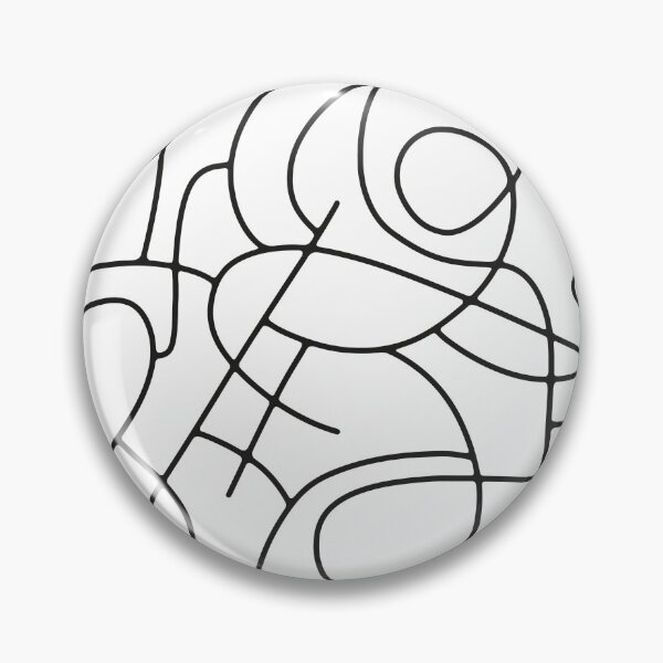 Item preview, Abstraction Doodle Composition lines designed and sold by alina-k-design.