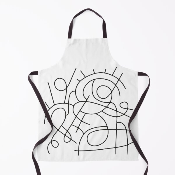 Item preview, Abstraction Doodle Composition lines designed and sold by alina-k-design.