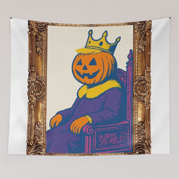 Item preview, Pumpkin King designed and sold by Saint Arts Studio.