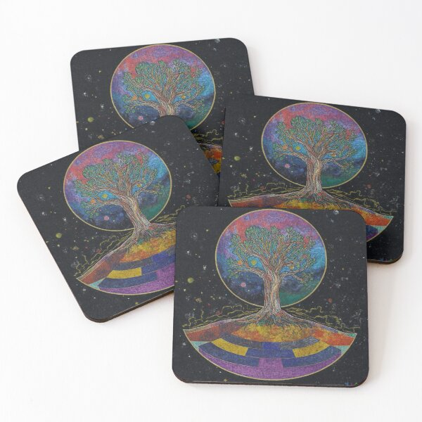 Item preview, Cosmic Tree of Life in Vibrant Galaxy designed and sold by xiampo.