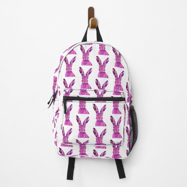 Item preview, Psychedelic Pink Hare Art – Colorful Boho Wildlife Design designed and sold by Vividality.