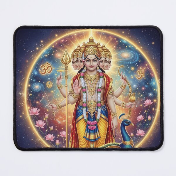 Item preview, Divine Lord Murugan – The Radiant Warrior God designed and sold by Wizdem Artworkz.