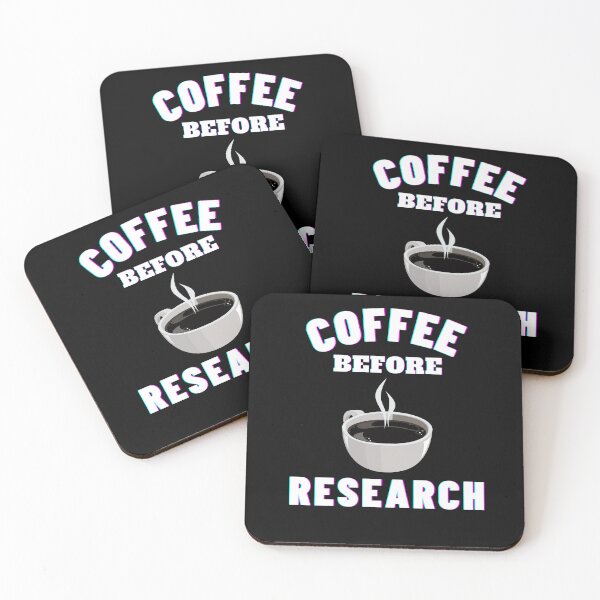 Item preview, Coffee before research - Research scholar phd themed gifts (in black) designed and sold by RebelliousRosee.