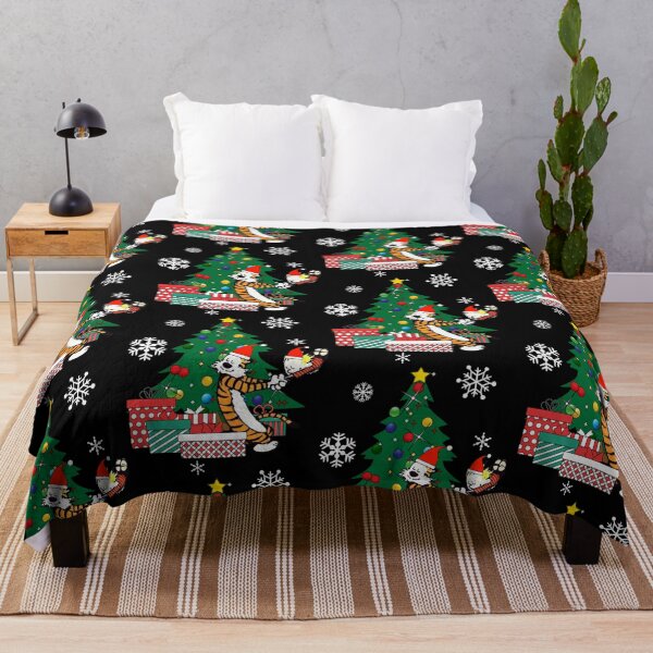 Item preview, Calvin And Hobbes Around The Christmas Tree designed and sold by dilhrist-mas.