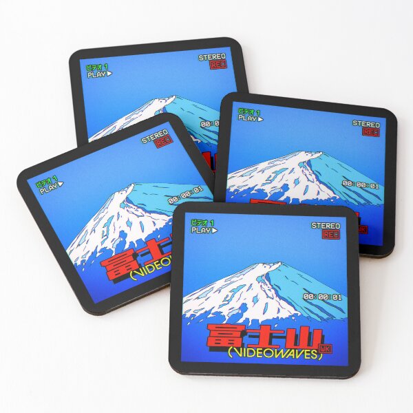 Item preview, Vaporwave Mount Fuji VHS Aesthetic designed and sold by Oniyasha.