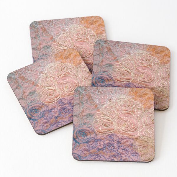 Item preview, Abstract roses designed and sold by Studio Reimagined Arts.