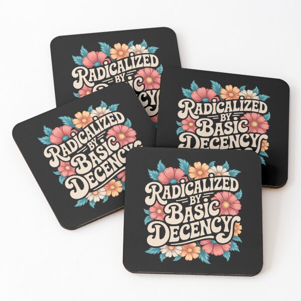 Item preview, Radicalized By Basic Decency designed and sold by SlogariArt.