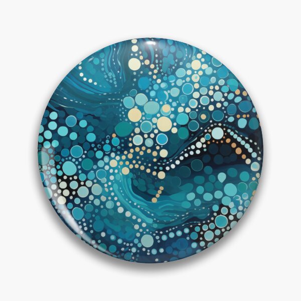 Item preview, Aboriginal Inspired Dot Art - Traditional Oceanic designed and sold by GrinGalore.