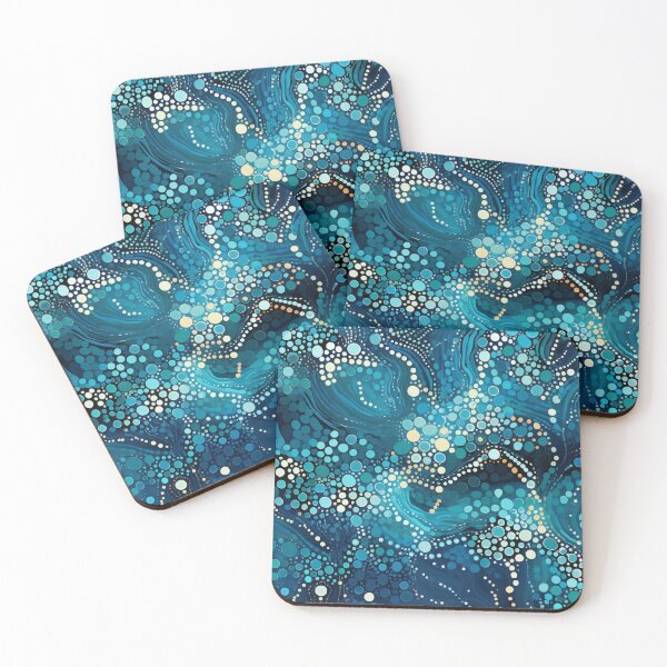 Item preview, Aboriginal Inspired Dot Art - Traditional Oceanic designed and sold by GrinGalore.