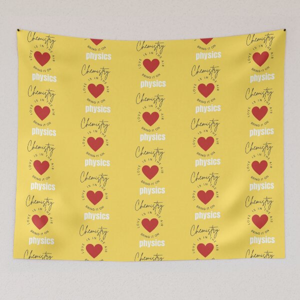Item preview, Fall In Love Chemistry and Physics Design designed and sold by WorthyByDwethi.