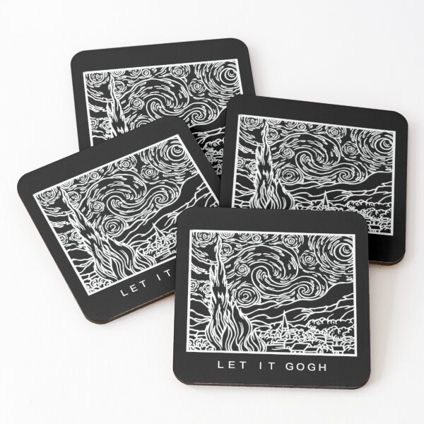 Item preview, Van Gogh Let It Gogh Art Meme designed and sold by Oniyasha.