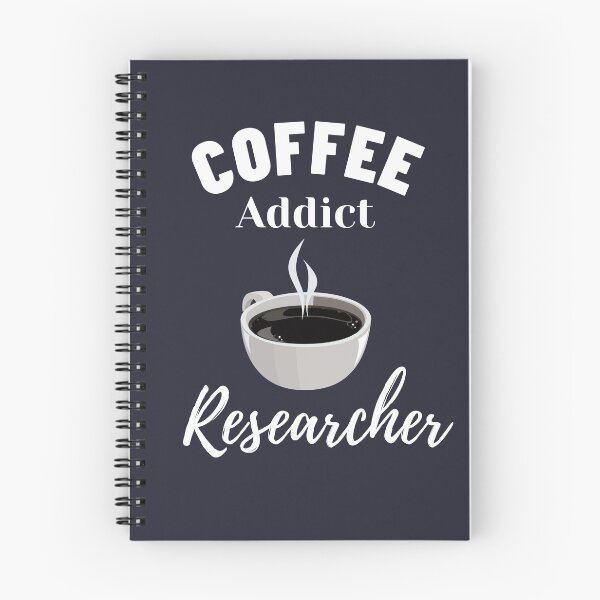 Item preview, Coffee addict Researcher - Research scholar phd themed gifts  designed and sold by RebelliousRosee.
