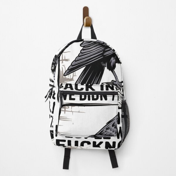 Item preview, Raven Back In My Day We Didn'T Have As Many Warning Labels designed and sold by SlogariArt.