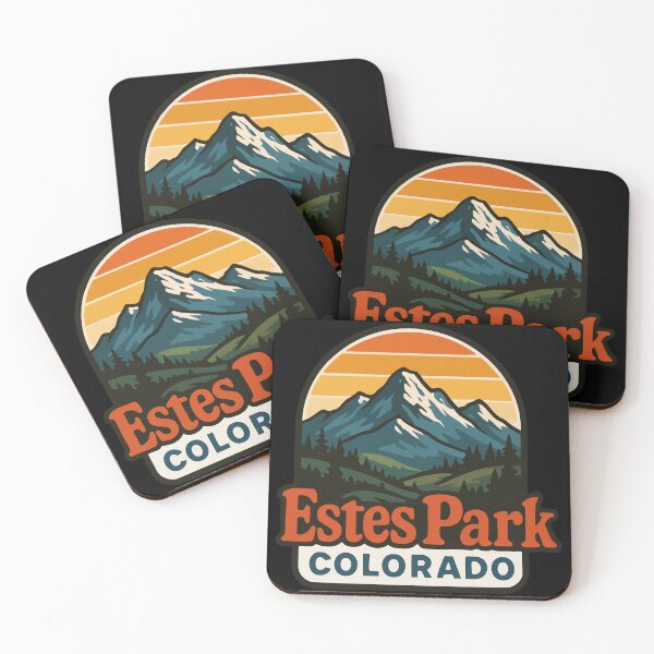 Item preview, Estes Park Colorado Retro Travel designed and sold by TomFrontierArt.