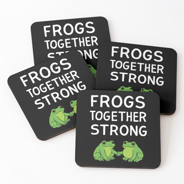 Item preview, Frogs Together Strong 3 designed and sold by loupglouglou.