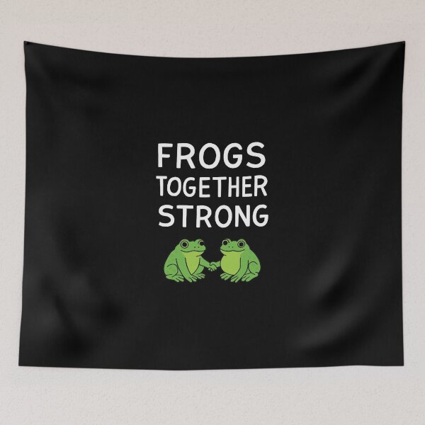 Item preview, Frogs Together Strong 3 designed and sold by loupglouglou.