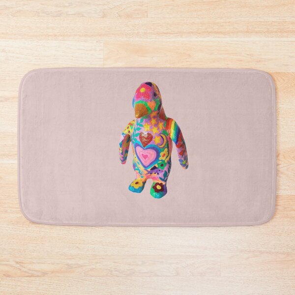 Item preview, Psychedelic Penguin Folk Art – Colorful Boho Animal Design designed and sold by Vividality.
