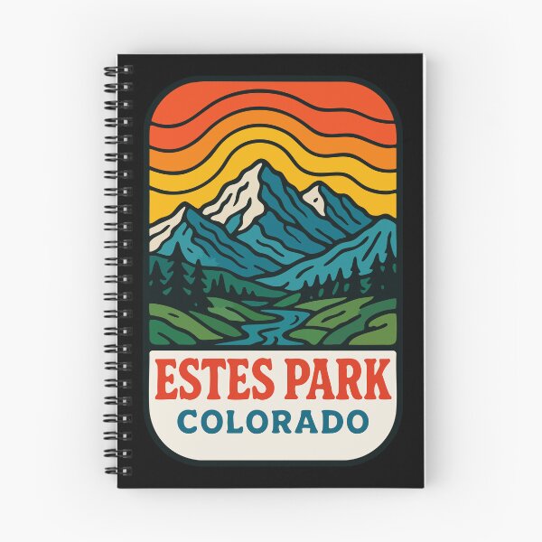 Item preview, Estes Park Colorado Retro Trippy Travel designed and sold by TomFrontierArt.