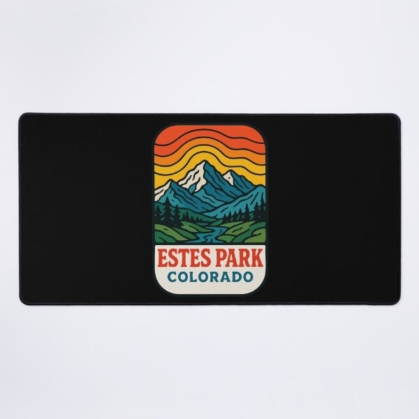 Item preview, Estes Park Colorado Retro Trippy Travel designed and sold by TomFrontierArt.