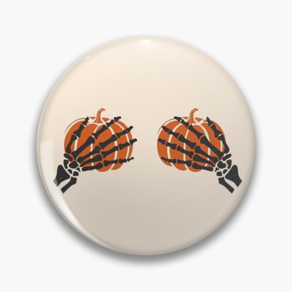 Item preview, Pumpkin Skeleton Hands Spooky Aesthetic designed and sold by Oniyasha.