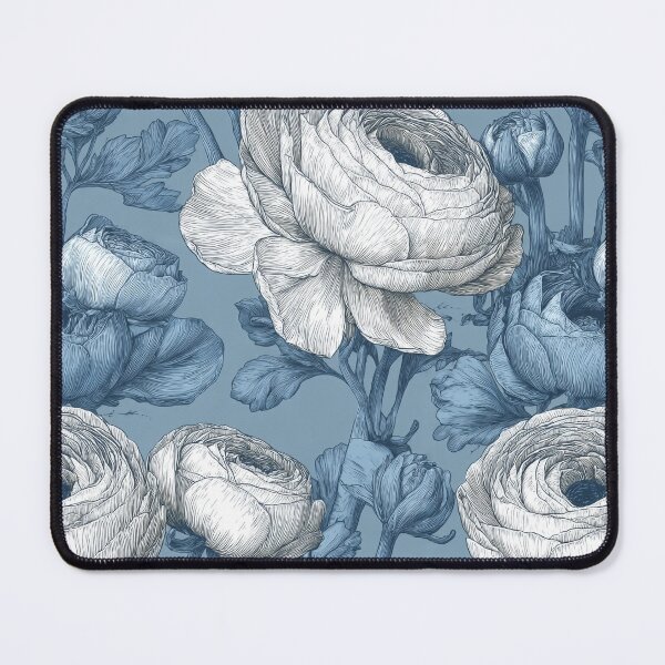 Item preview, Bold Lush Ranunculus Pattern For Outdoor Party designed and sold by RoyalStarsPatts.