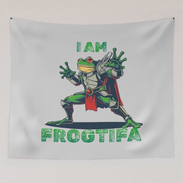 Item preview, I Am Frogtifa – Ribbit for Resistance designed and sold by DreamArtmaStudio.